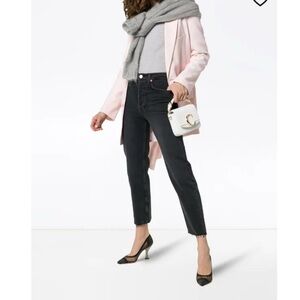 RE/DONE stovepipe raw hem jeans SZ 28